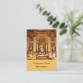 Trevi-fontein Visitekaartje (Staand voorkant)