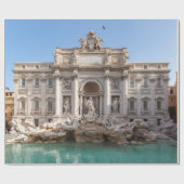Trevi-fontein vroeg in de ochtend - Rome, Italië Cadeaupapier (Vlak)