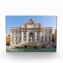 Trevi-fontein vroeg in de ochtend - Rome, Italië Fotoblokken