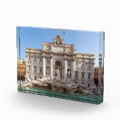 Trevi-fontein vroeg in de ochtend - Rome, Italië Fotoblokken (Rechts)