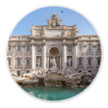 Trevi-fontein vroeg in de ochtend - Rome, Italië