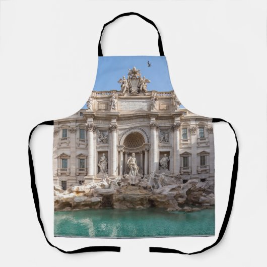Trevi-fontein vroeg in de ochtend - Rome, Italië Schort (Voorkant)