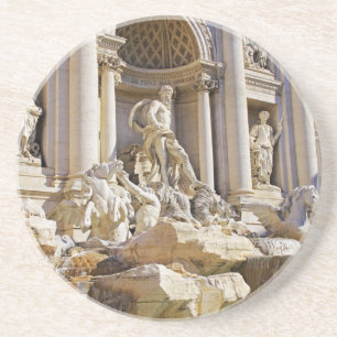 trevi fontein zandsteen onderzetter