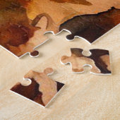 Trevi Fonteinen, Italië Rome Legpuzzel (Zijkant)