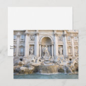 Trevi Fountain Briefkaart (Voorkant / Achterkant)