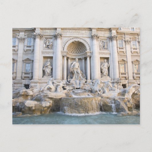 Trevi Fountain Briefkaart (Voorkant)