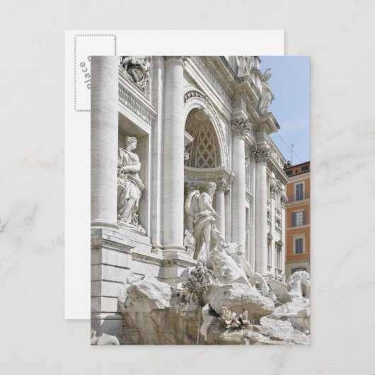 Trevi Fountain Briefkaart (Voorkant / Achterkant)