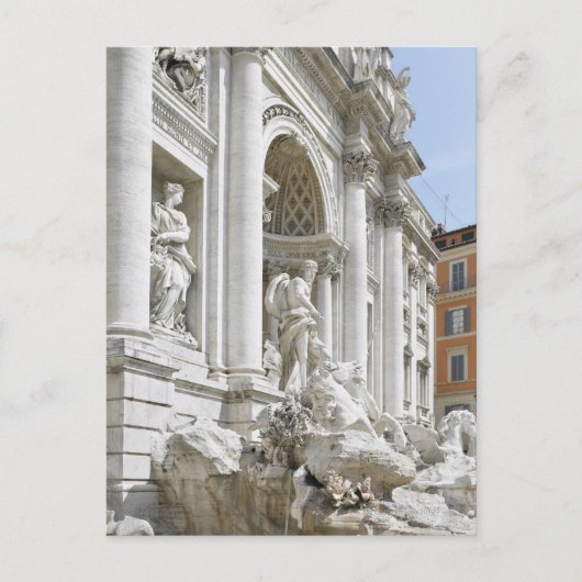 Trevi Fountain Briefkaart (Voorkant)
