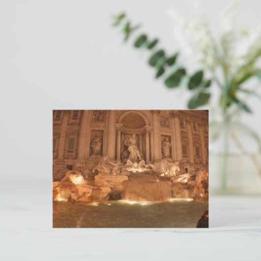 Trevi Fountain Briefkaart (Staand voorkant)