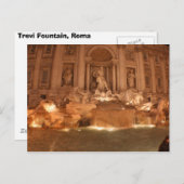 Trevi Fountain Briefkaart (Voorkant / Achterkant)