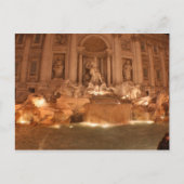Trevi Fountain Briefkaart (Voorkant)