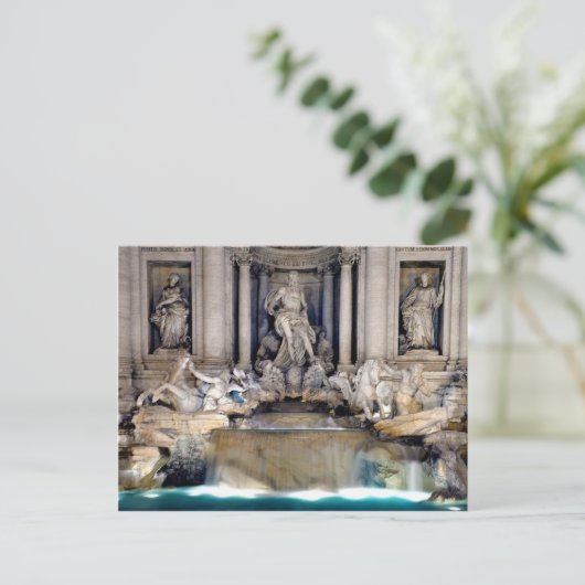 Trevi Fountain Briefkaart (Staand voorkant)
