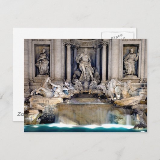 Trevi Fountain Briefkaart (Voorkant / Achterkant)