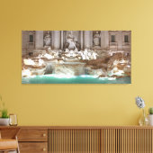 Trevi Fountain Canvas Afdruk (Insitu (Woonkamer))