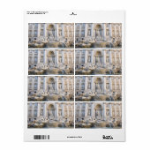 Trevi Fountain Etiket (Full Sheet)