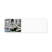 Trevi Fountain Etiket (Voorkant)