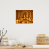 Trevi Fountain, Fontana di Trevi Poster (Keuken)