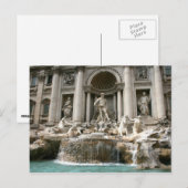 Trevi Fountain (Fontana di Trevi) — Rome Briefkaart (Voorkant / Achterkant)