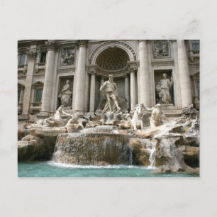 Trevi Fountain (Fontana di Trevi) — Rome Briefkaart