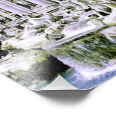 Trevi Fountain Foto Afdruk (Hoek)