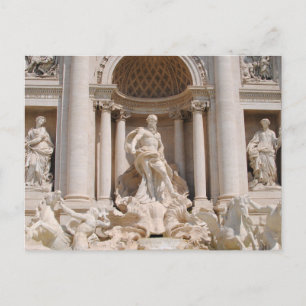 Trevi Fountain Italië Schilderachtig Briefkaart