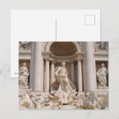 Trevi Fountain Italië Schilderachtig Briefkaart (Voorkant / Achterkant)