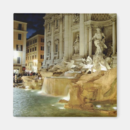 Trevi Fountain Magneet (Voorkant)