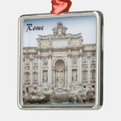 Trevi Fountain Metalen Ornament (Links)