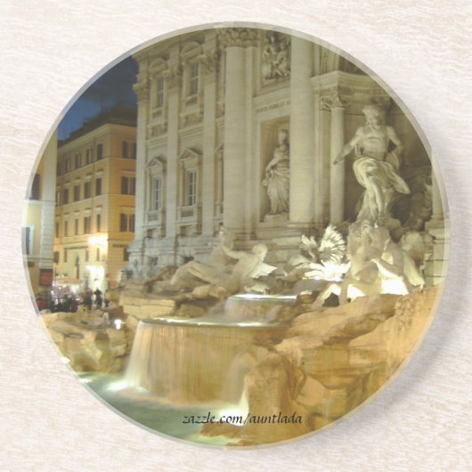 Trevi Fountain Onderzetter (Voorkant)
