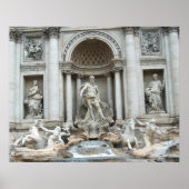 Trevi Fountain Poster (Voorkant)
