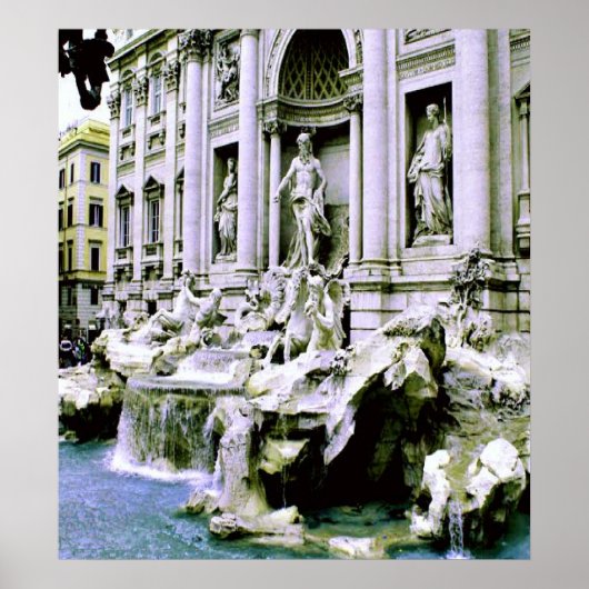 Trevi Fountain Poster (Voorkant)