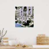 Trevi Fountain Poster (Keuken)