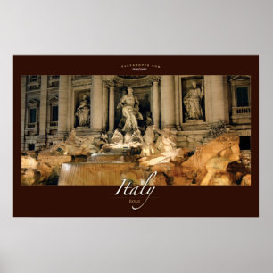 Trevi Fountain Poster
