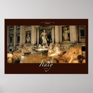 Trevi Fountain Poster