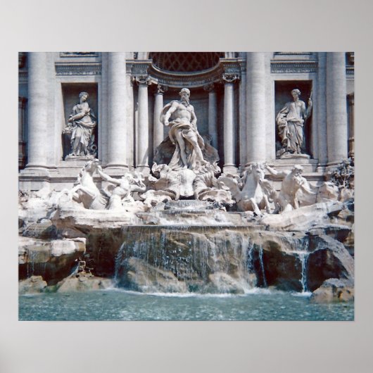Trevi Fountain Poster (Voorkant)