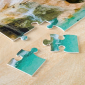 Trevi Fountain - Roma, Italia - 11x14 - 252 pcs. Legpuzzel (Zijkant)