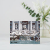 Trevi Fountain Rome Briefkaart (Staand voorkant)