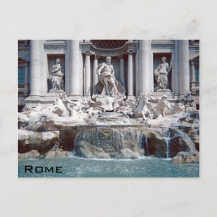 Trevi Fountain Rome Briefkaart