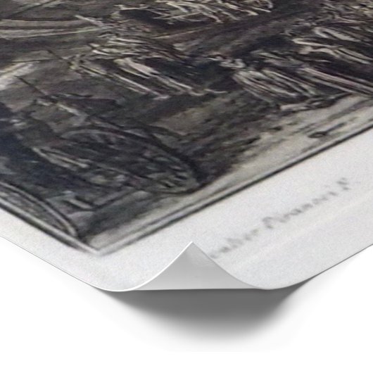 Trevi Fountain Rome – Giovanni Battista Piranesi Poster (Hoek)