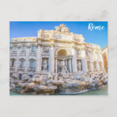 Trevi Fountain Rome Italië Briefkaart (Voorkant)