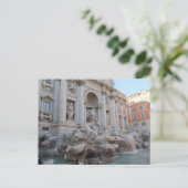 Trevi Fountain Rome, Italië Briefkaart (Staand voorkant)