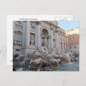 Trevi Fountain Rome, Italië Briefkaart (Voorkant / Achterkant)