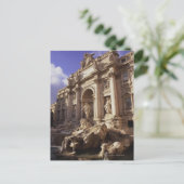 Trevi Fountain, Rome, Italië Briefkaart (Staand voorkant)