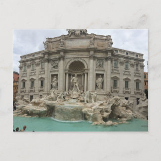 Trevi Fountain, Rome, Italië Briefkaart