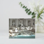 Trevi Fountain, Rome Italië Briefkaart (Staand voorkant)