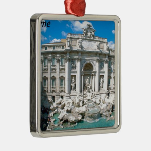 Trevi-Fountain-Rome-Italië-[kan.k].JPG Metalen Ornament (Rechts)