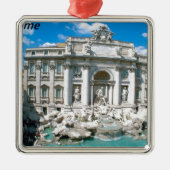 Trevi-Fountain-Rome-Italië-[kan.k].JPG Metalen Ornament (Voorkant)