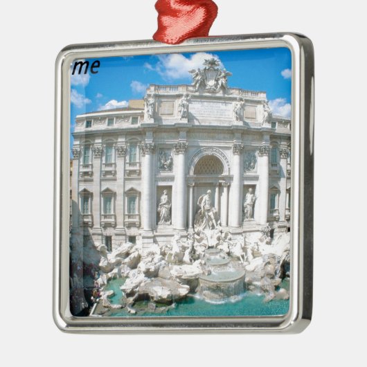 Trevi-Fountain-Rome-Italië-[kan.k].JPG Metalen Ornament (Links)