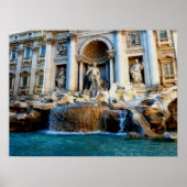 Trevi Fountain, Rome, Italië Poster (Voorkant)