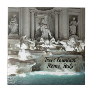 Trevi Fountain, Rome Italië Tegeltje